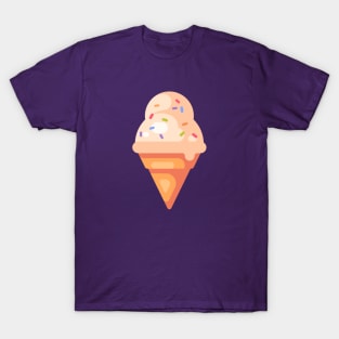 Vanilla Ice Cream Cone T-Shirt